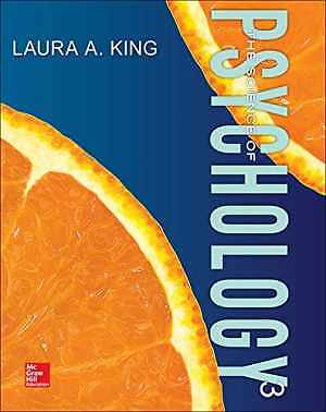 The Science of Psychology: An – Hardcover, by Laura A. King – Acceptable n