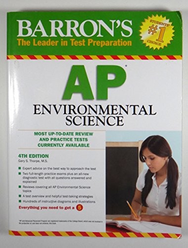Barrons AP Environmental Scien – GOOD