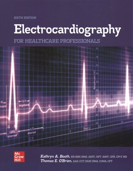 Electrocardiography for Healthcare Professionals, Paperback by Booth, Kathryn…
