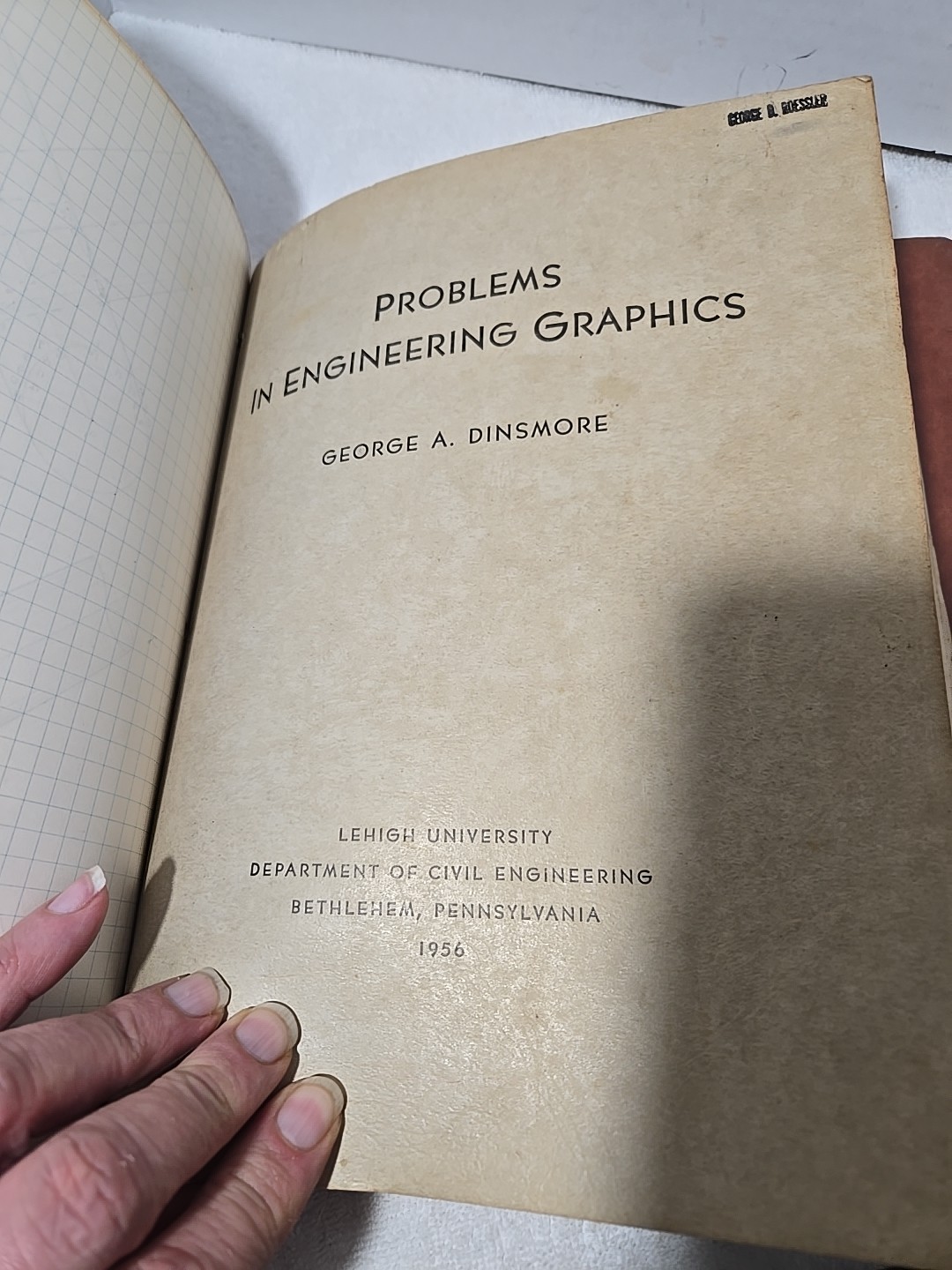 Descriptive Geometry Problems – Harold Howe 1950’s – 100+ worked Problems READ