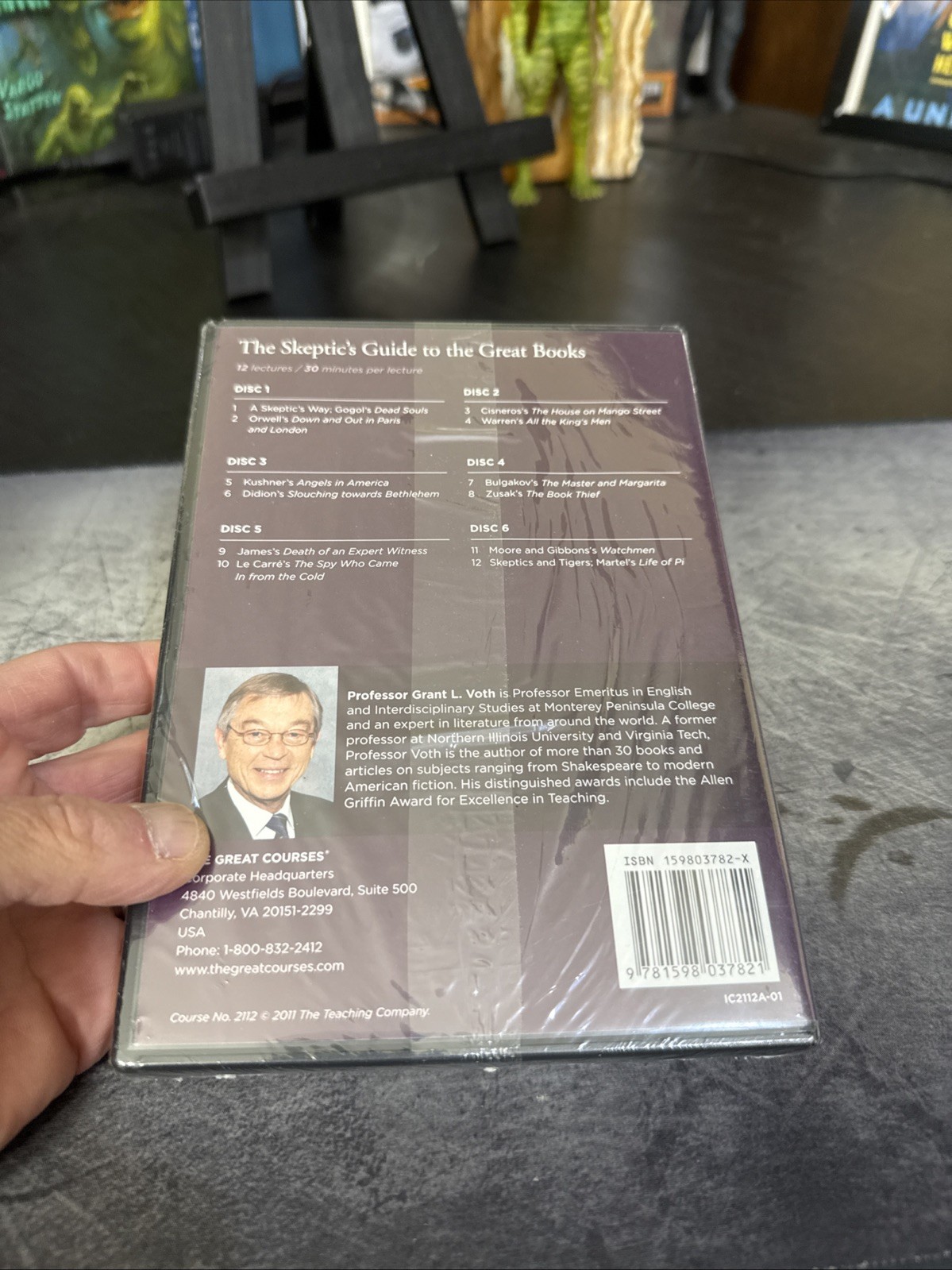 Great Courses The Skeptic’s Guide To The Great Books 6 DVD Set Guidebook NEW