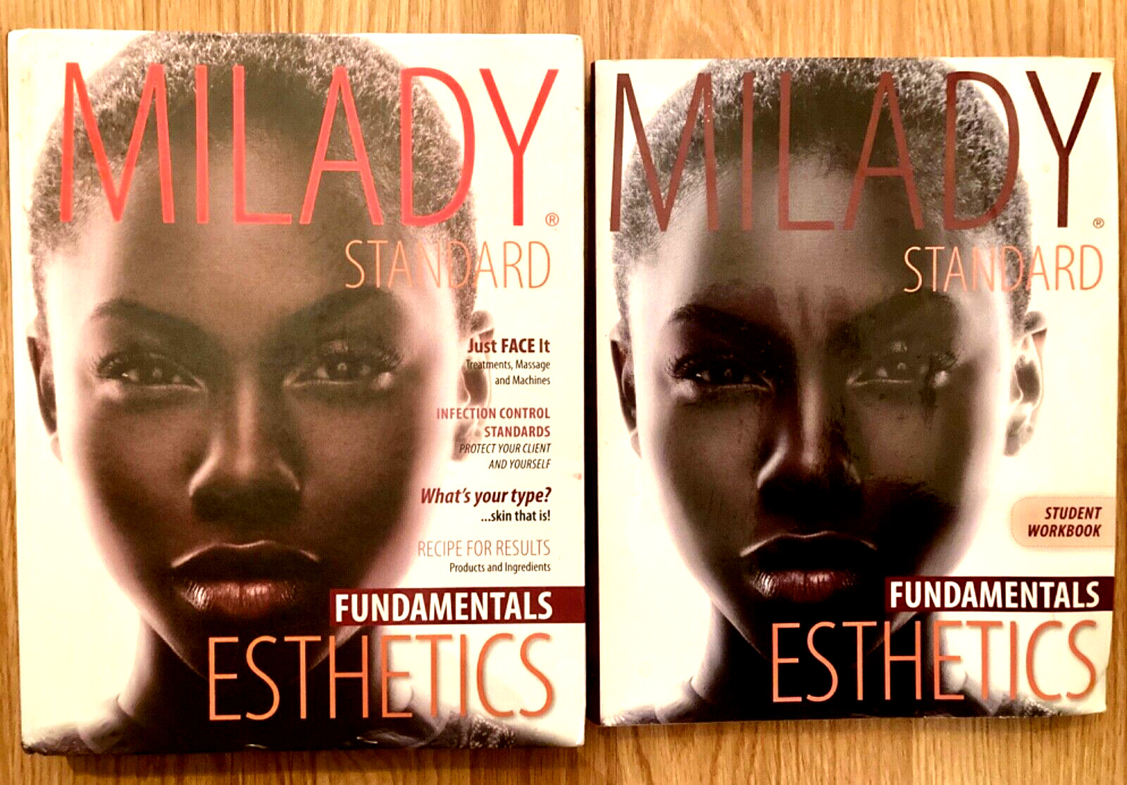 Milady’s STANDARD FUNDAMENTALS ESTHETICS by Joel Gerson (2012)+STUDENT WORKBOOK