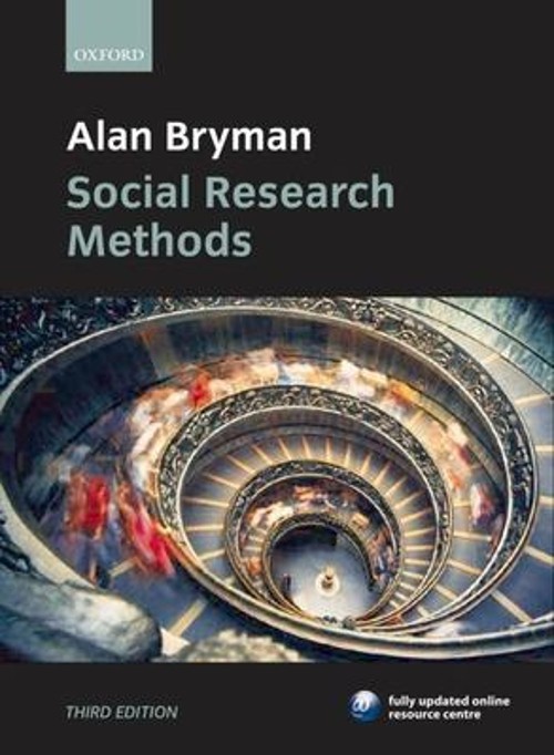 Social Research Methods Alan Bryman
