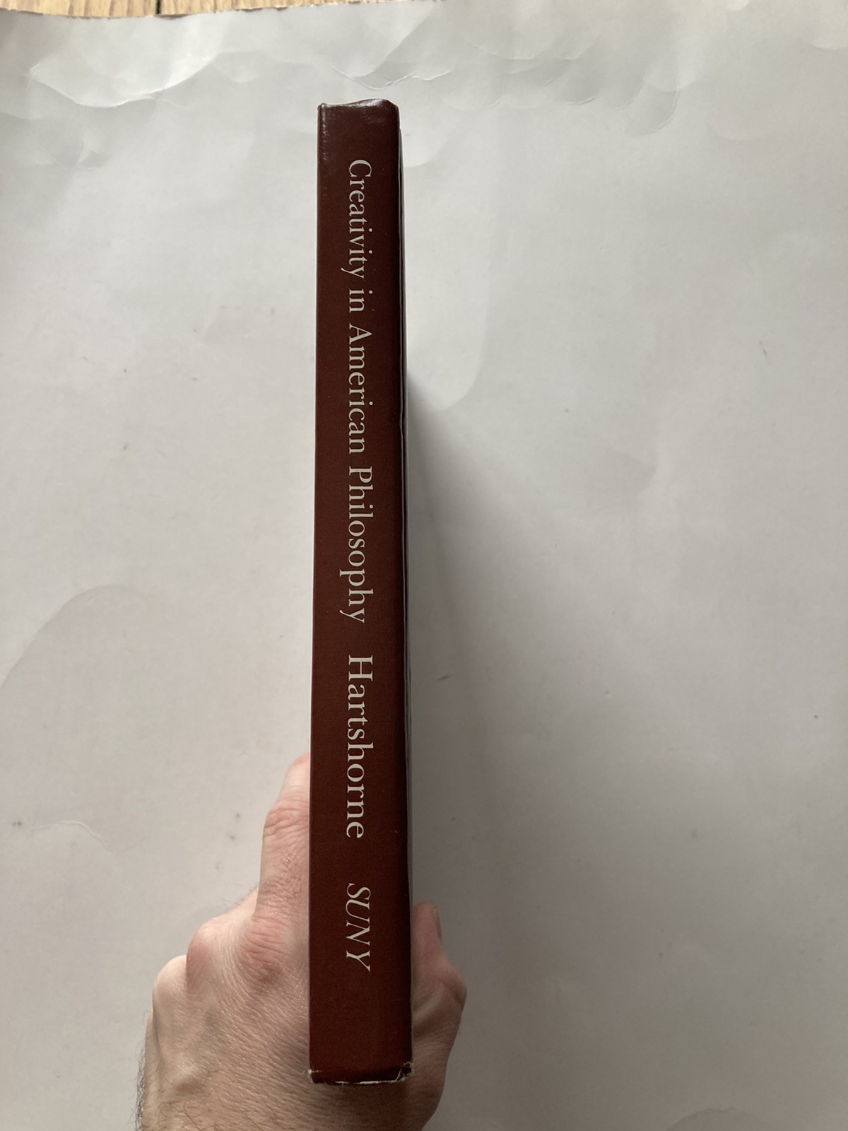 Creativity in American Philosophy | Charles Hartshorne | 1985, Hardcover