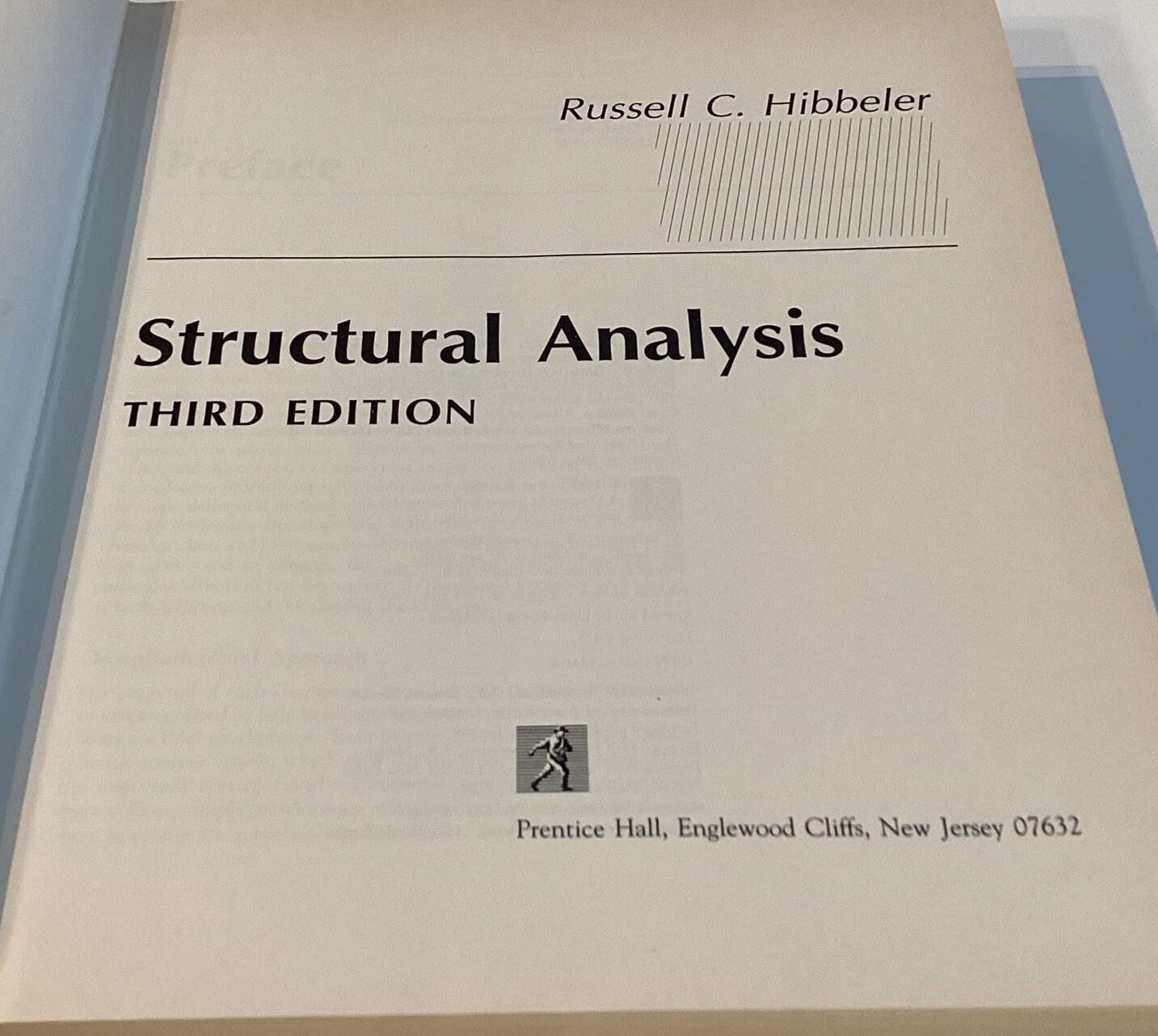 STRUCTURAL ANALYSIS By Russell C. Hibbeler – Hardcover Adequate Actual Photos