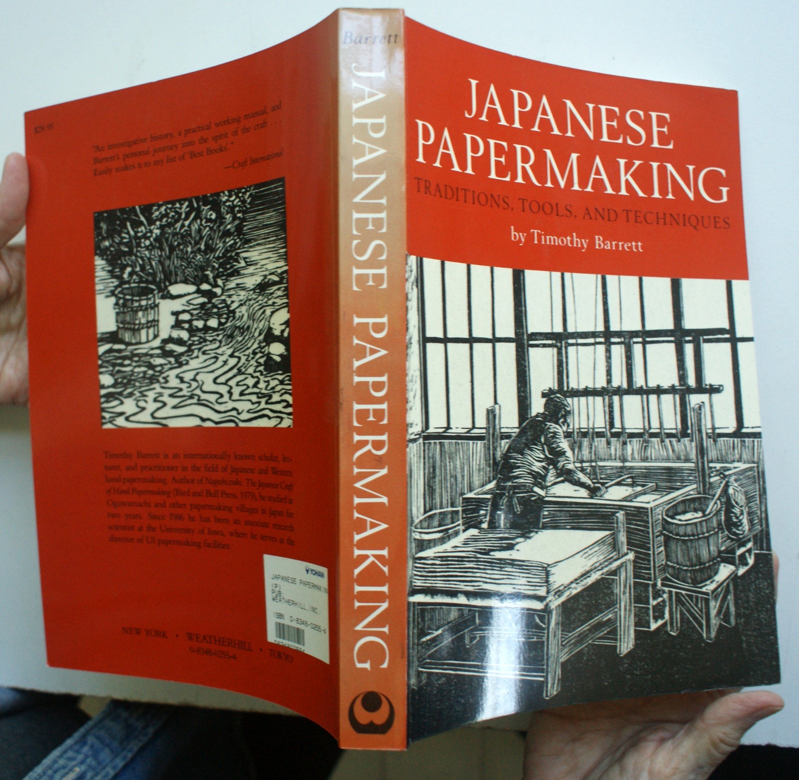 JAPANESE PAPERMAKING: Traditions, Tools, and Techniques BRAND NEW PB! [360]