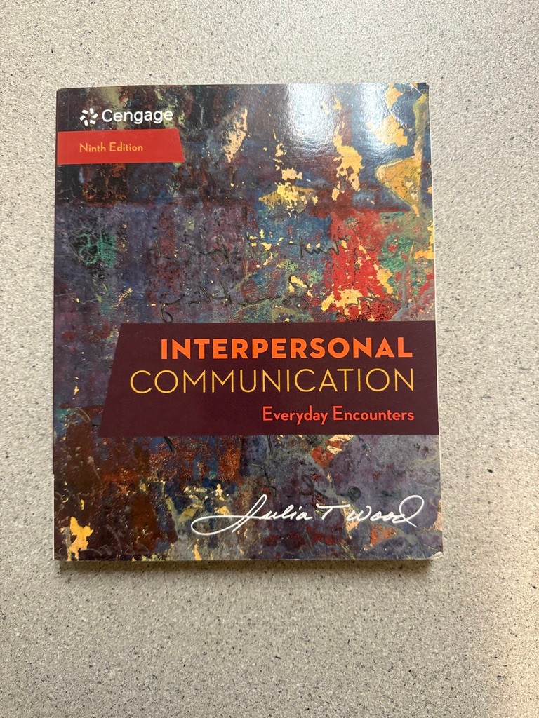 Interpersonal Communication: Everyday – Paperback, by Wood Julia – Very Good