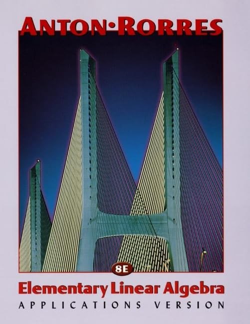 Elementary Linear Algebra