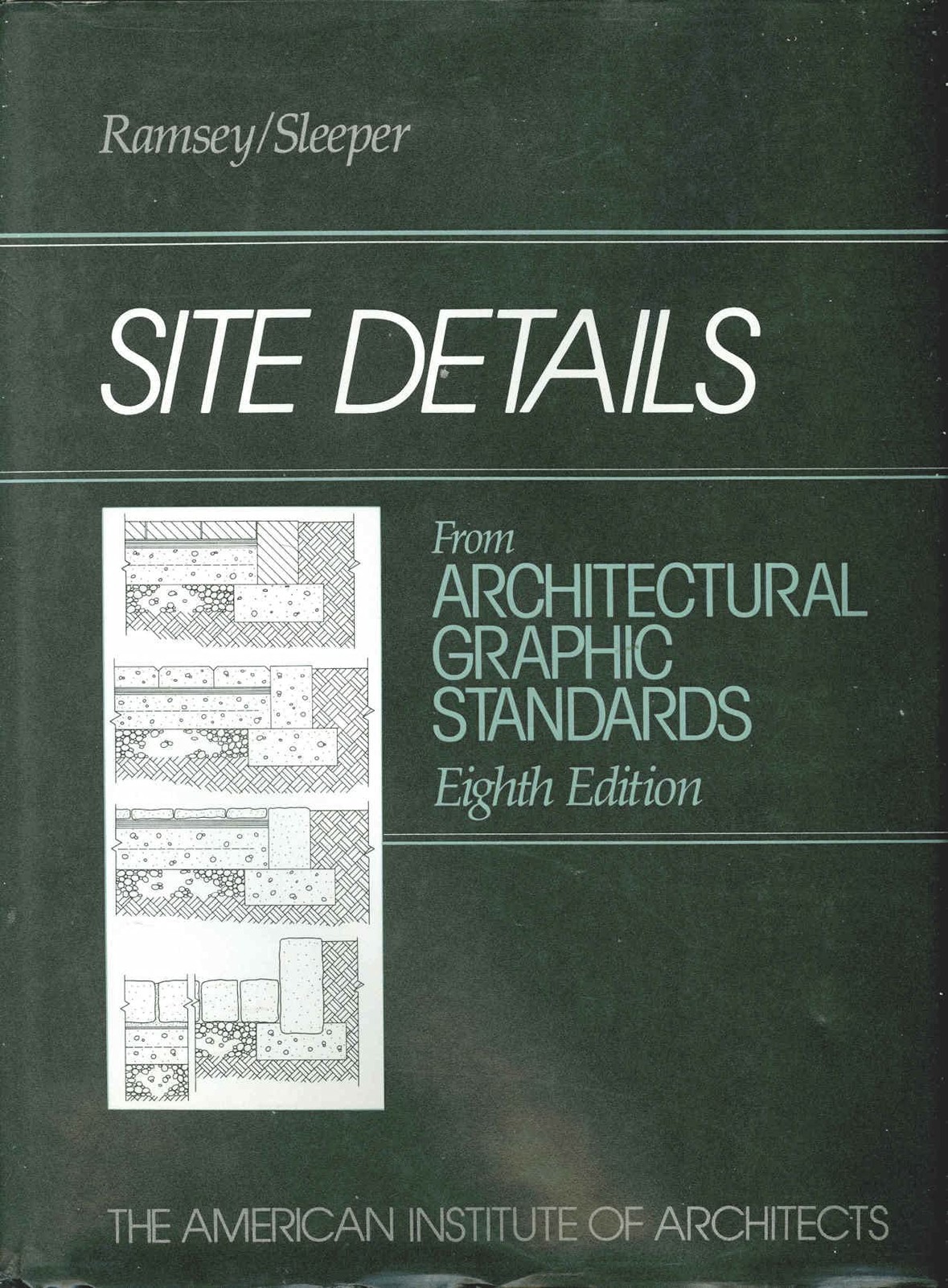 Site Details from Architectural Graphic Standards (Ramsey/Sleeper Architectu…