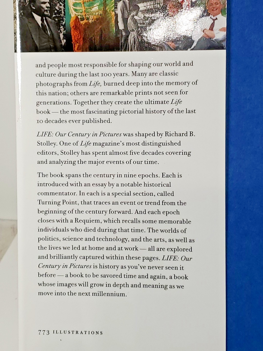 VTG Book c1999 LIFE OUR CENTURY IN PICTURES 1900-2000 HARD COVER Bulfinch Press