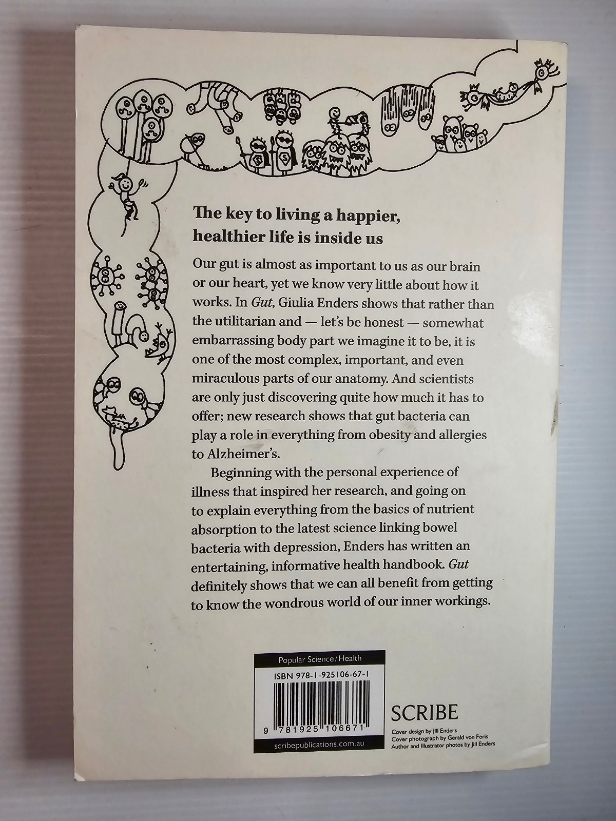 GUT by Giulia Enders – Paperback Digestion IBS Health