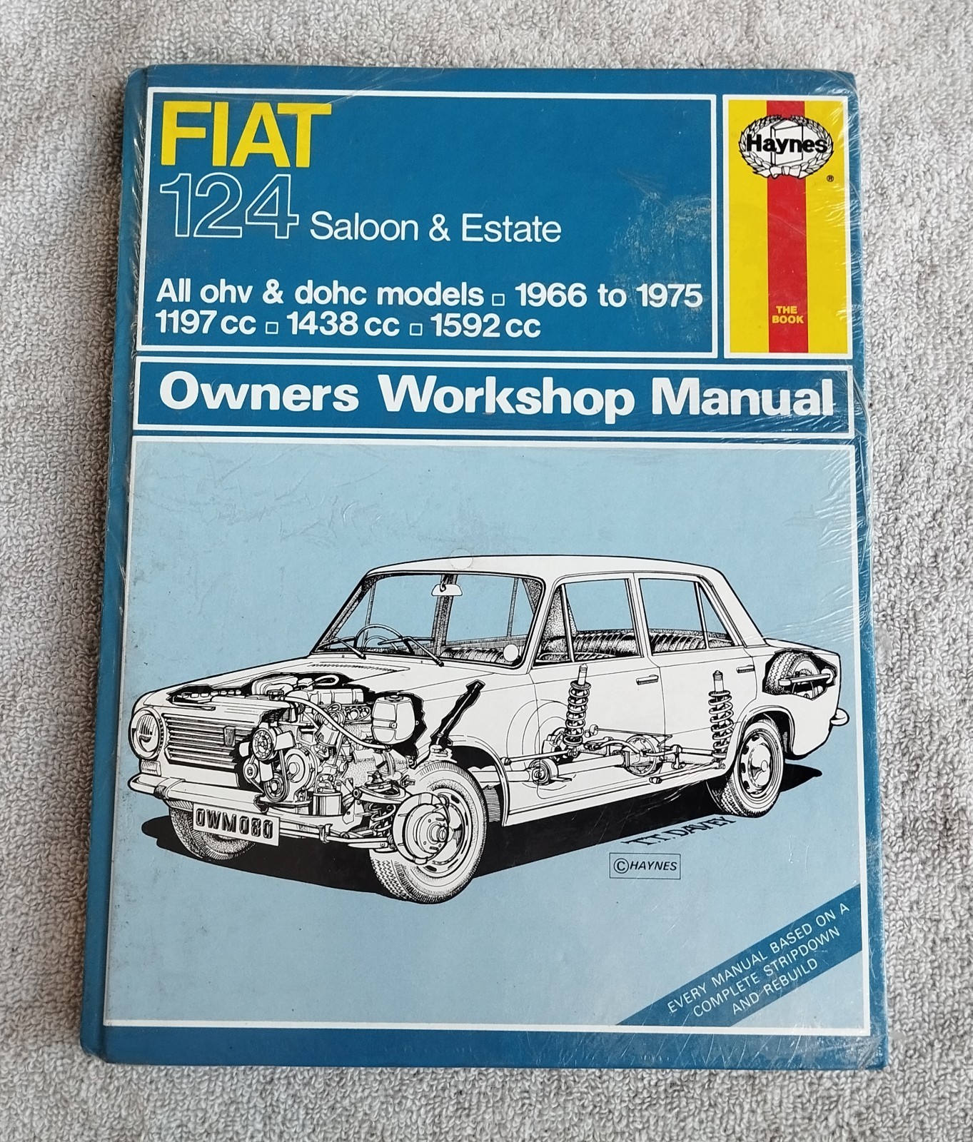 Fiat 124 1966 – 1975 Inc Twin Cam Haynes 080 Workshop Service Repair Manual