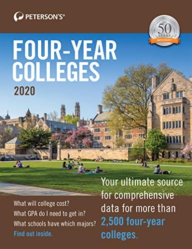 FOUR-YEAR COLLEGES 2020 (PETERSON’S FOUR YEAR COLLEGES) *Excellent Condition*