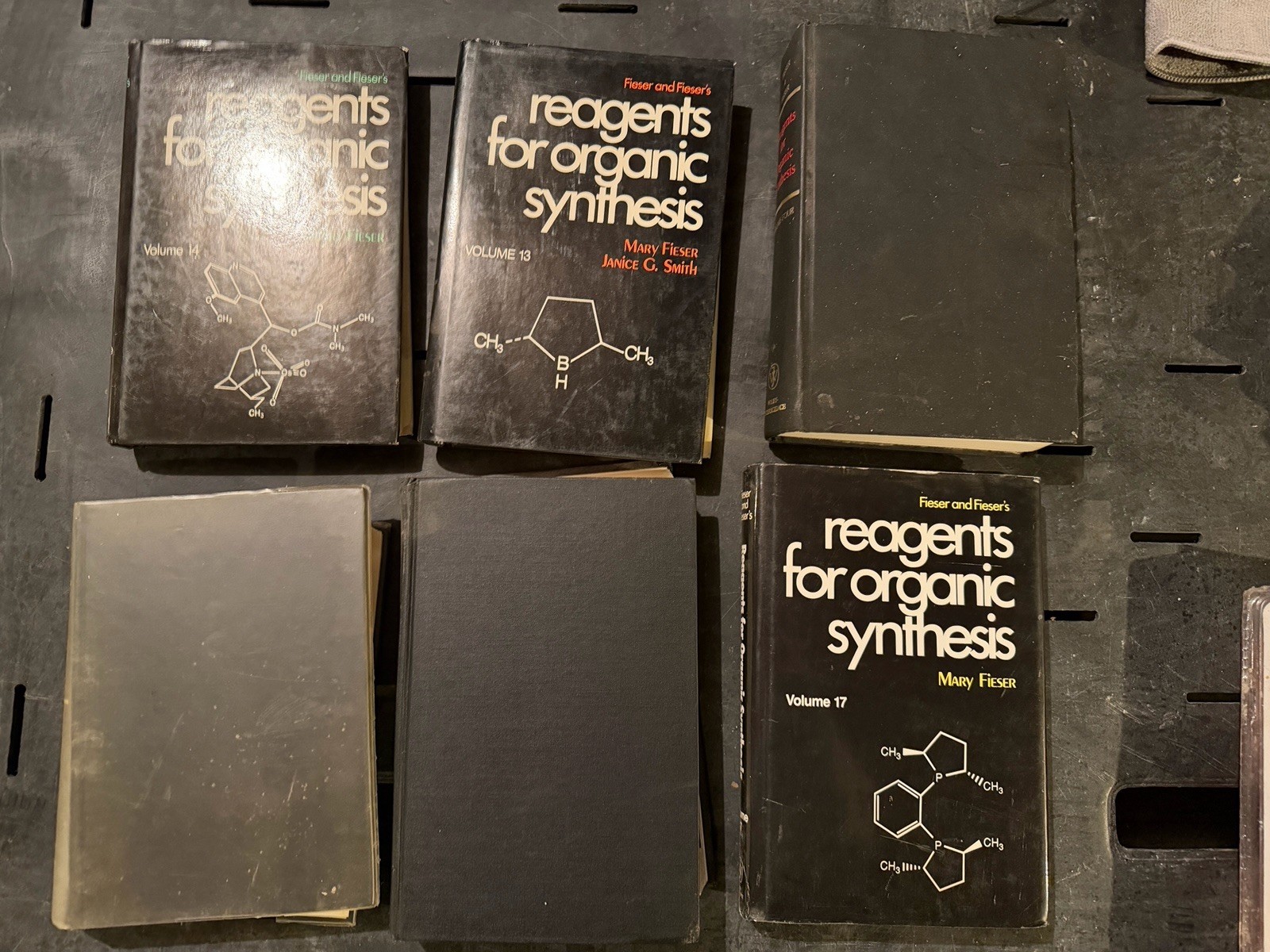 Fieser Fieser Reagents For Organic Synthesis Vol 8 4 11 13 14 17 Chemistry Lot