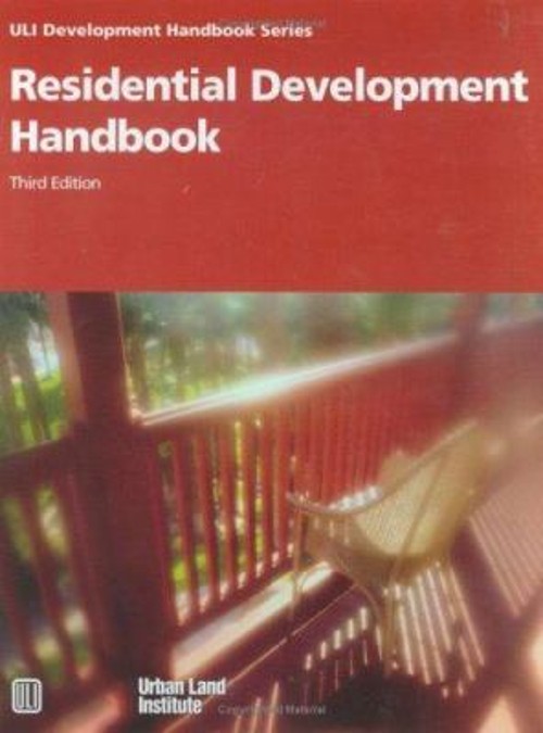 Residential Development Handbook Hardcover Adrienne Schmitz