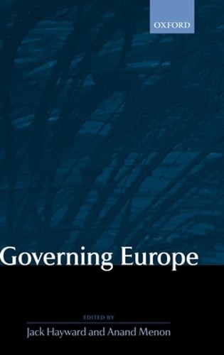 Governing Europe by Mark a Pollack: Used