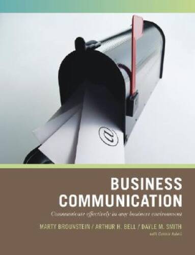 Business Communication – Paperback By Brounstein, Marty – GOOD