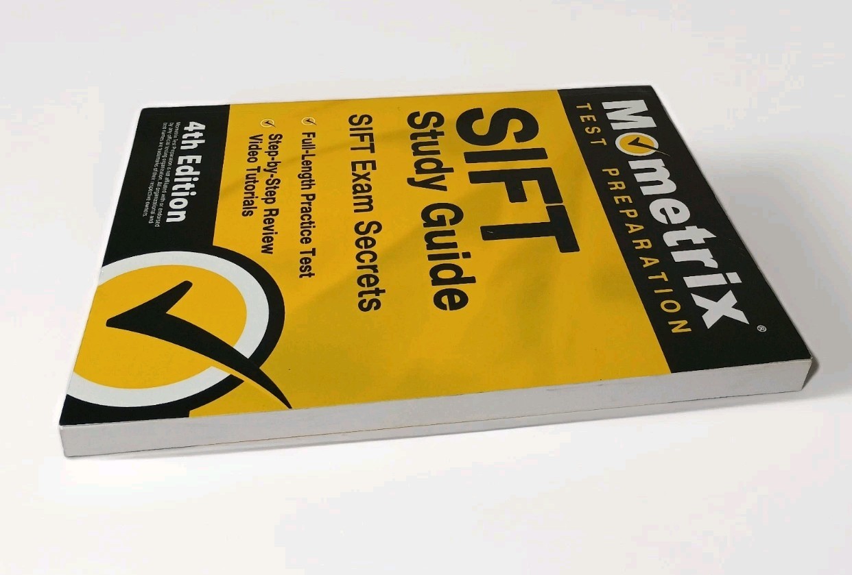 SIFT Study Guide 4th Ed: 2022 Full-Length Practice Test Step By Step Review