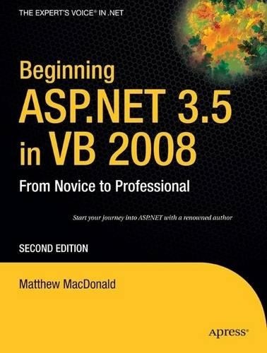 Beginning ASP.NET 3.5 in VB 2008: F…, MacDonald, Matt