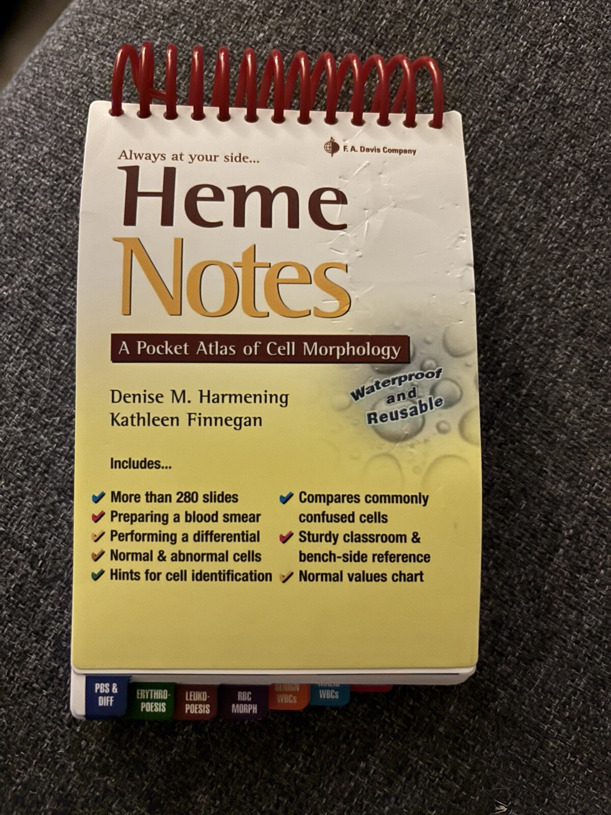 Heme Notes : A Pocket Atlas of Cell Morphology, Paperback by Harmening, Denis…