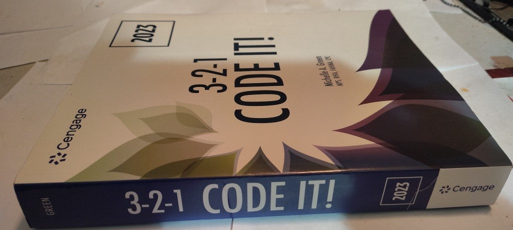3-2-1 Code It! 2023 Edition book Michelle Green CENGAGE LEARNING PB