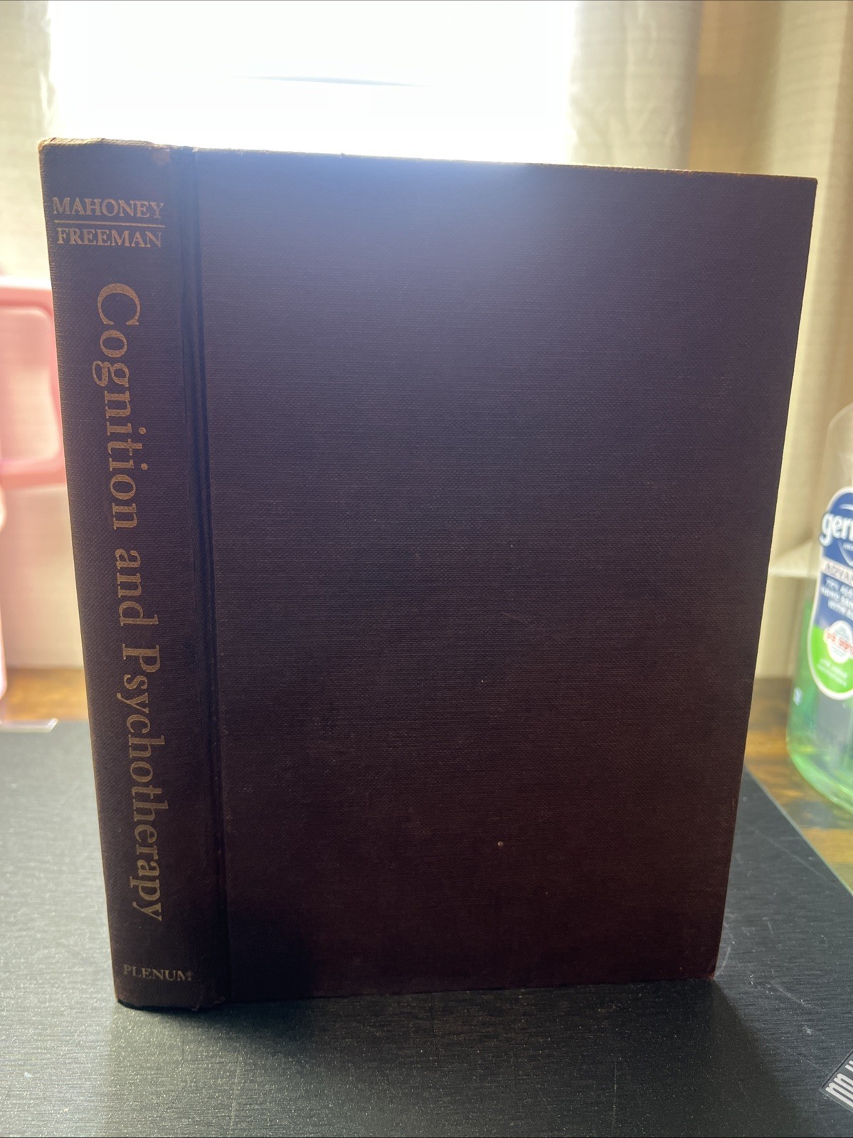 Cognition & Psychotherapy by M. Mahoney/A.Freeman ~ Plenum Press #85-3370 ~ 1985