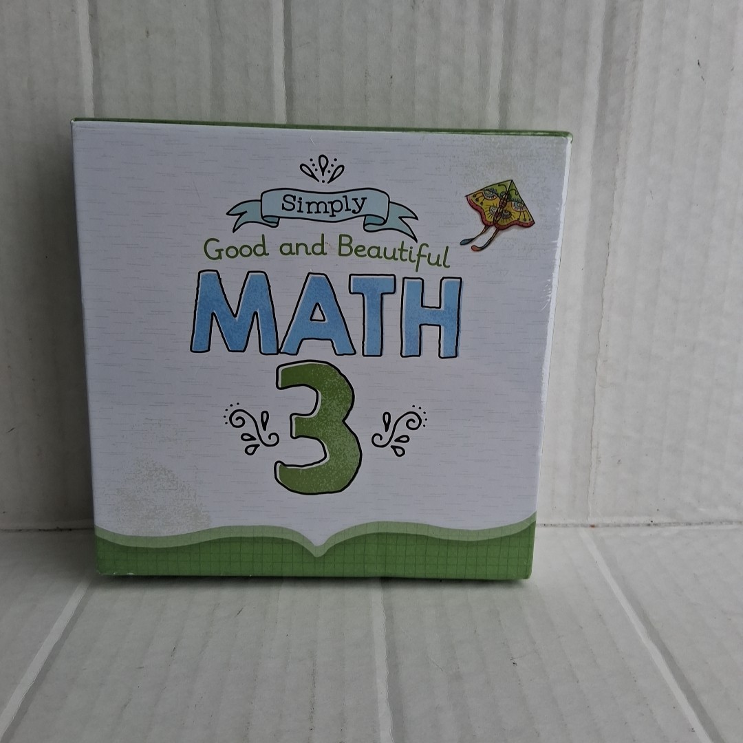 Simply Good & Beautiful Math 3 Box Manipulatives Curriculum 3rd Grade