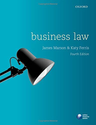 Business Law By James Marson, Katy Ferris