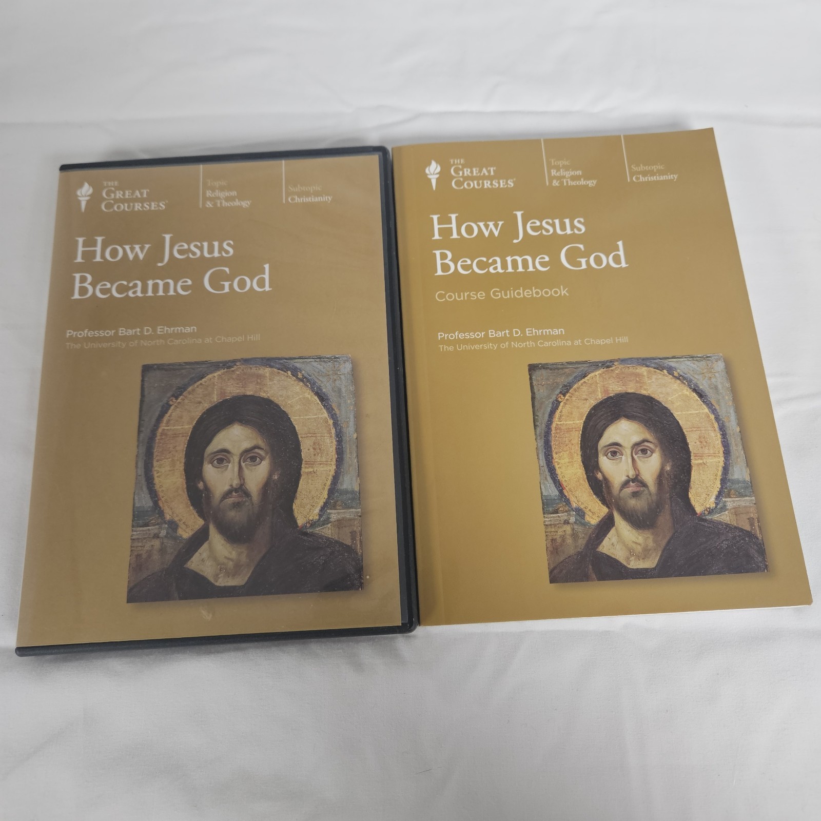 How Jesus Became God – Great Courses 4 DVD set & Transcript Book Christianity