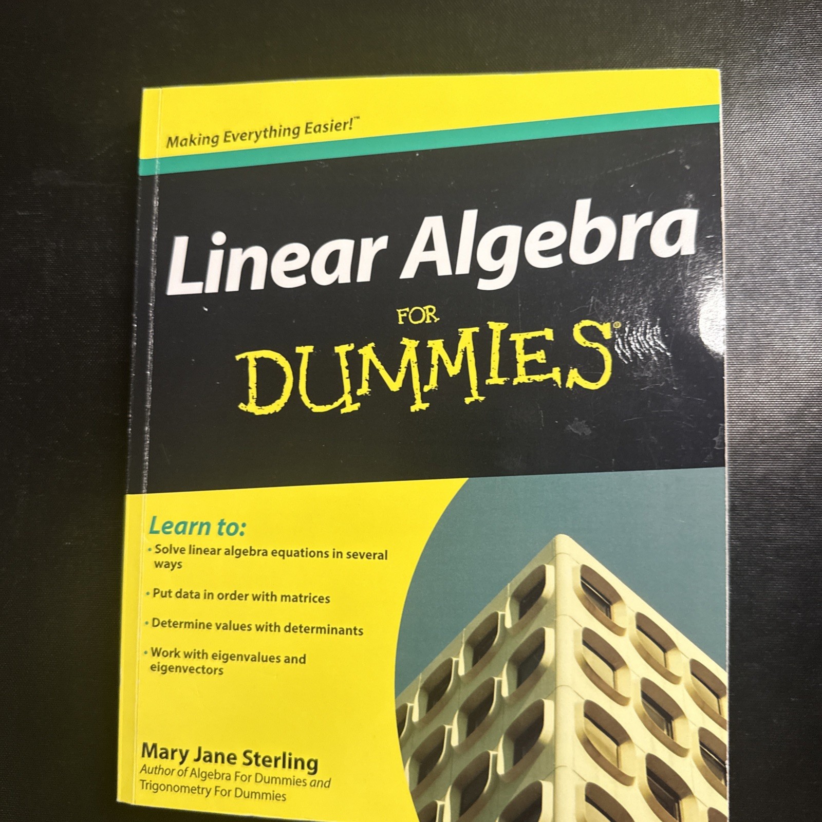 Linear Algebra for Dummies by Mary Jane Sterling (2009, Trade Paperback)