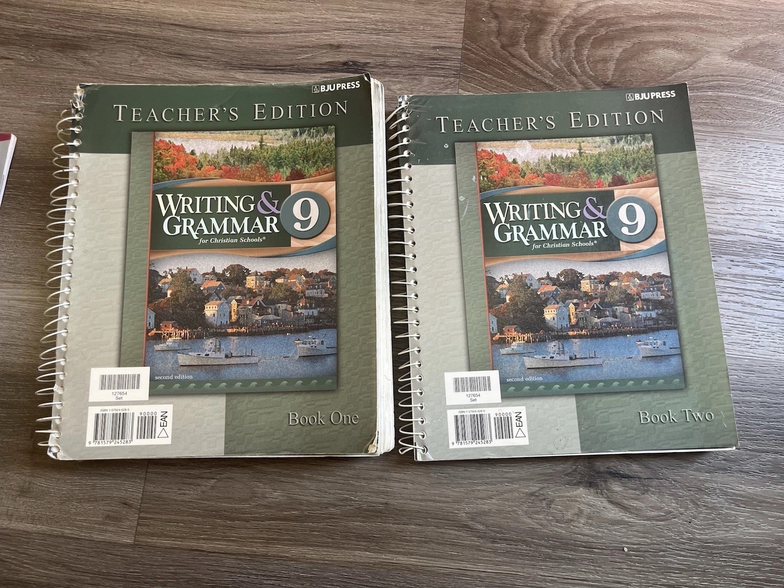 BJU Writing & Grammar 9 – Teacher’s edition Book 1 and 2