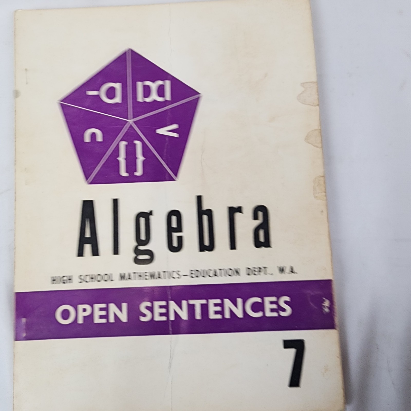 1960s Western Australia school text book lot secondary high school lot of 10