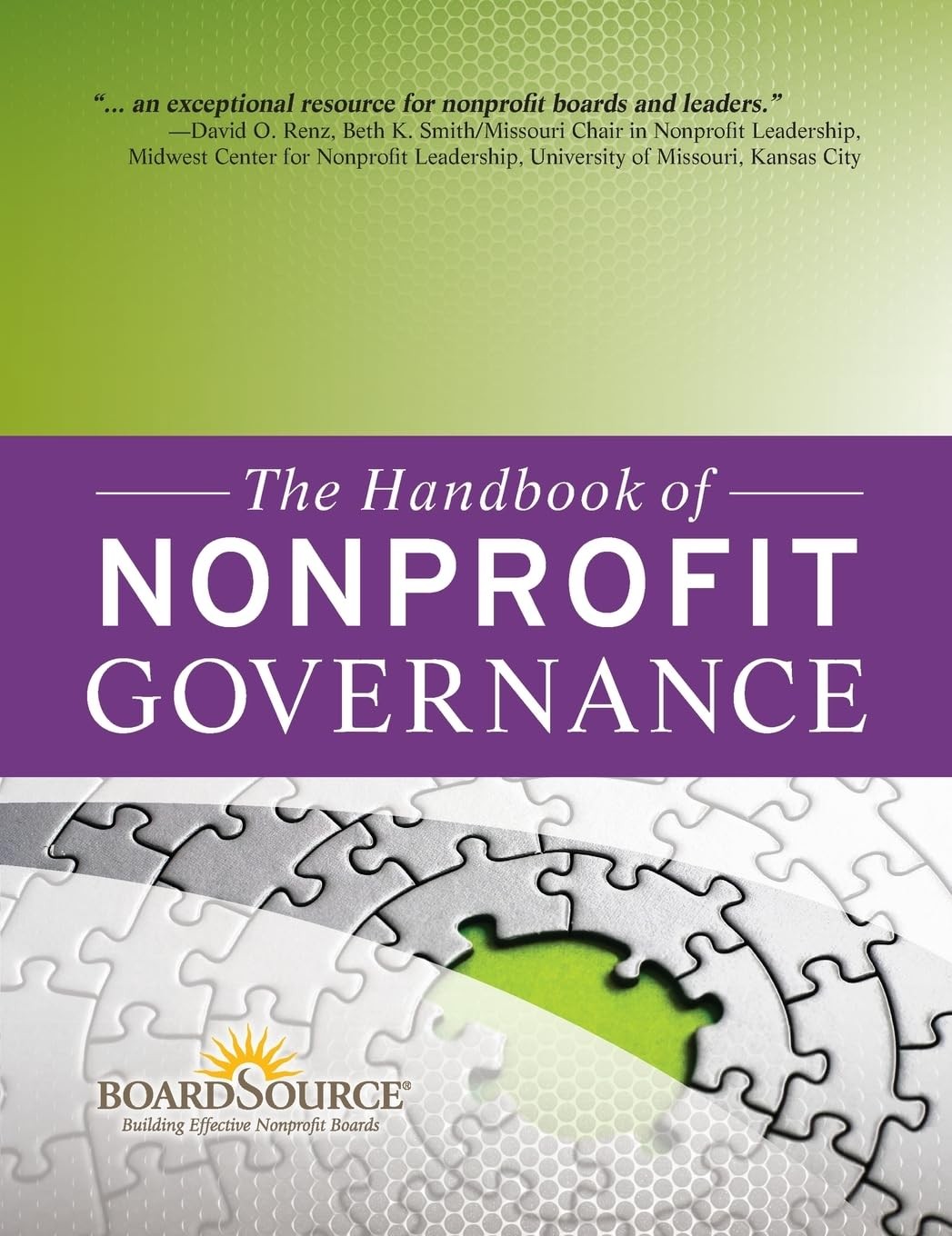 The Handbook of Nonprofit Governance (Essential Texts for Nonprofit and Publ…