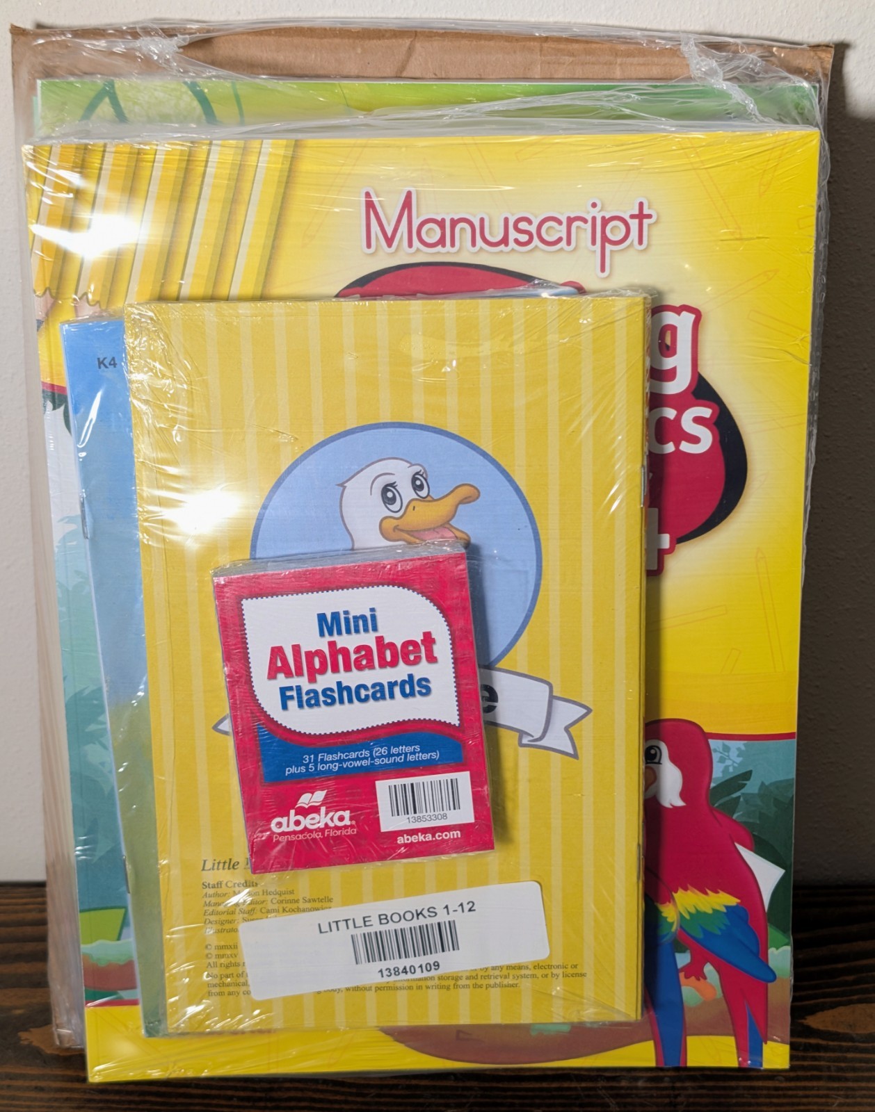 Abeka K4 Student Kit Unbound *SEALED* Brand New