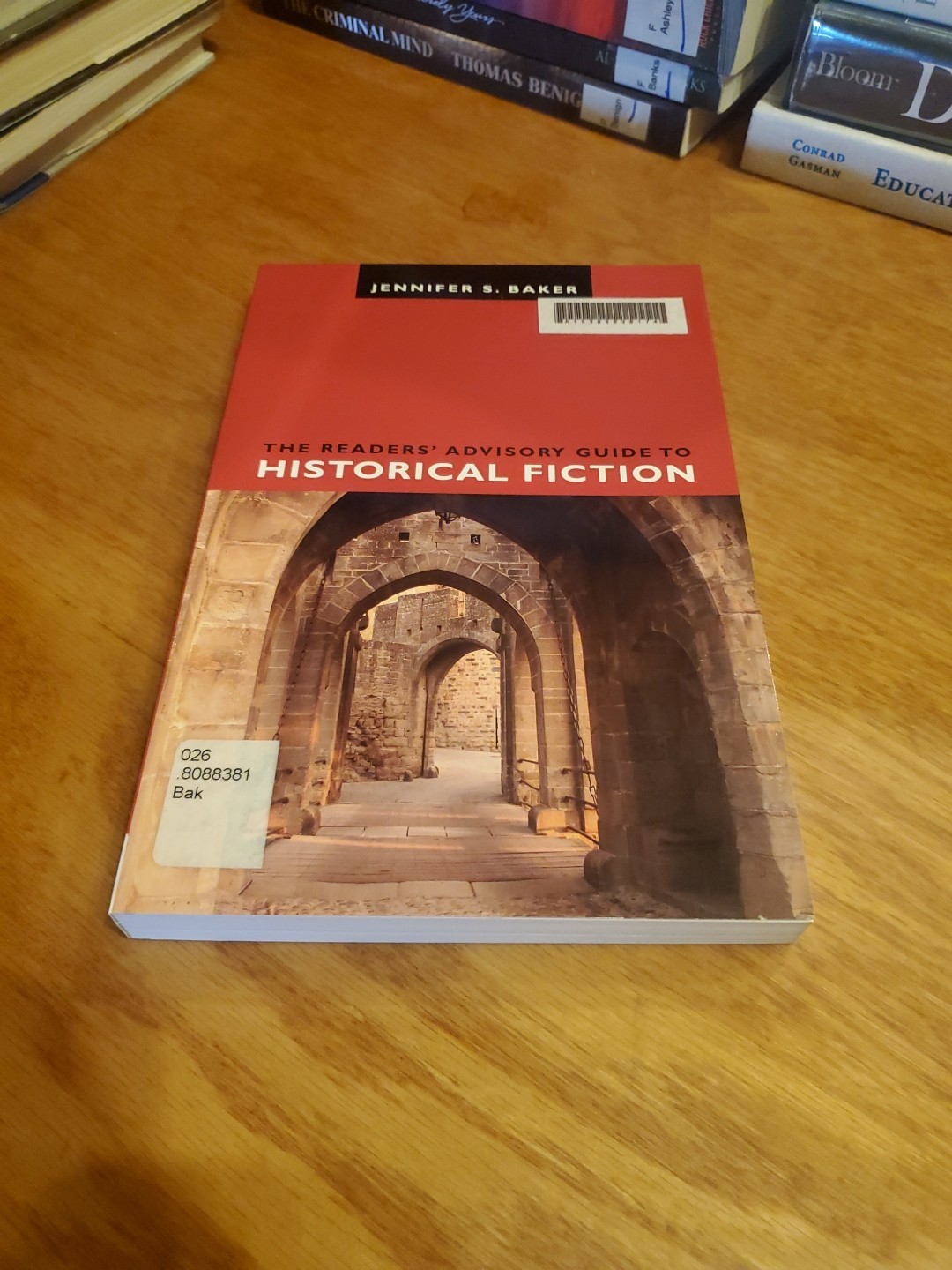 The Readers’ Advisory Guide to Historical Fiction by Jennifer Baker 2015 PB