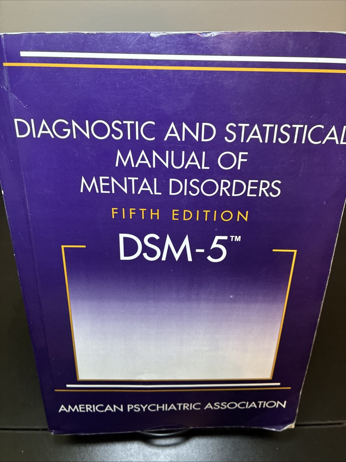 Diagnostic and Statistical Manual of Mental Disorders DSM-5 Fifth Edition (VG)