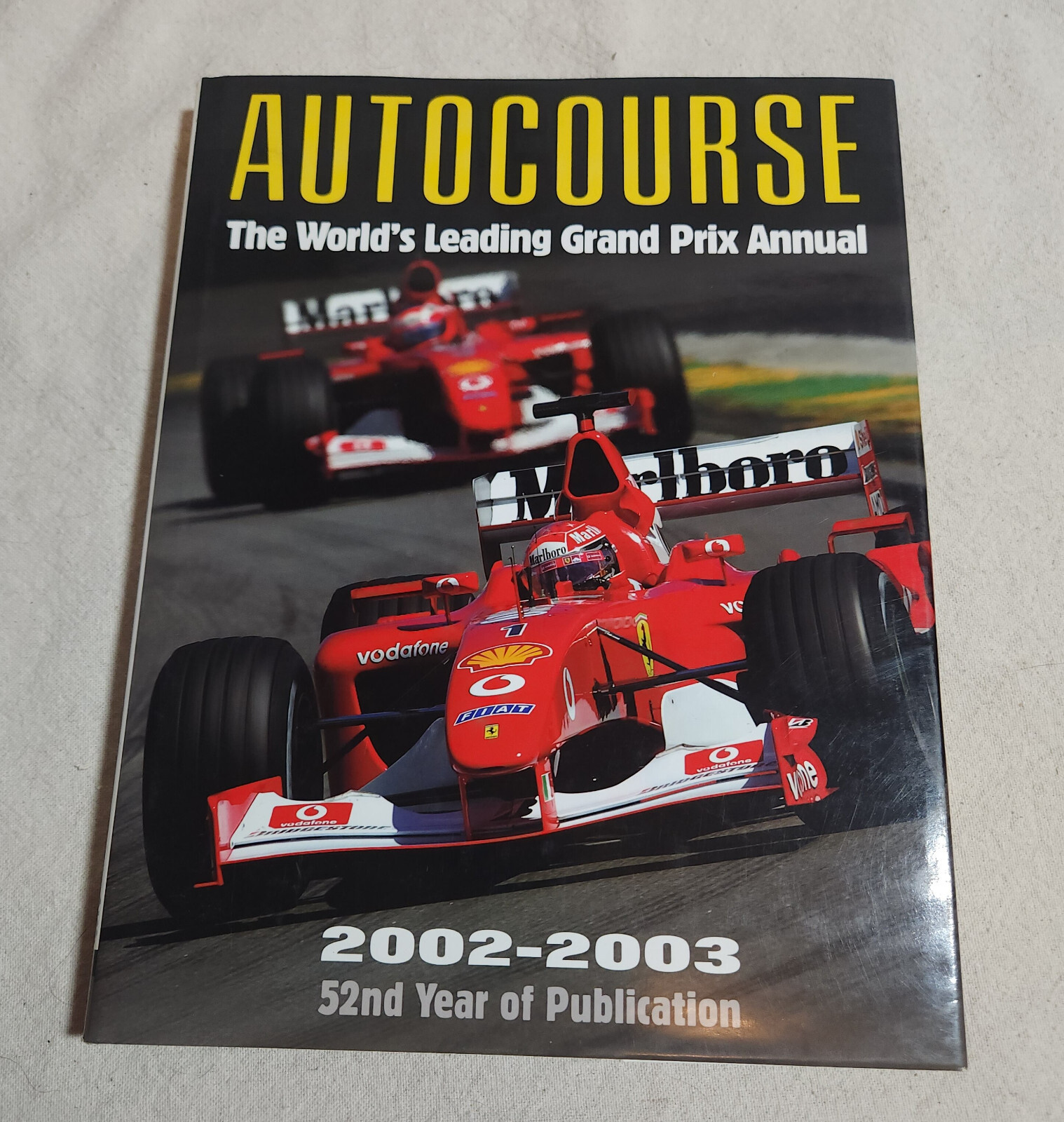 Autocourse: The World’s Leading Grand Prix Annual 2002-2003 Hardback Book The