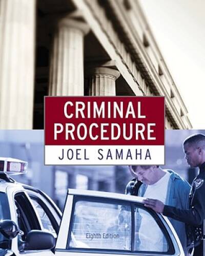 Criminal Procedure – Hardcover By Samaha, Joel – GOOD