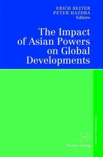 Impact of Asian Powers on Global Developments by Peter Hazdra (2003, Hardcover)