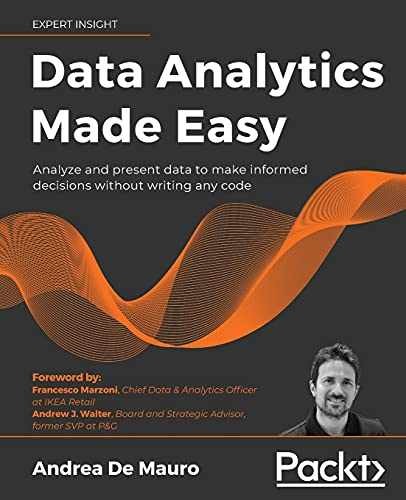 Data Analytics Made Easy: Analyze – Paperback, by Andrea De Mauro – Very Good