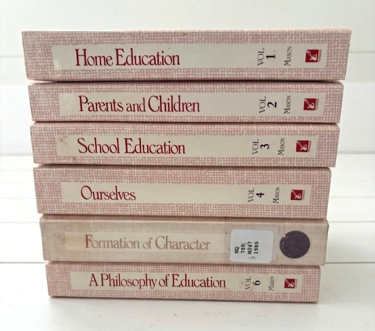 Charlotte Mason The Original Homeschooling Series Set Volumes 1-6, 1989