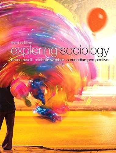 Exploring Sociology: A – Hardcover, by Bruce Ravelli (Author) – Very Good