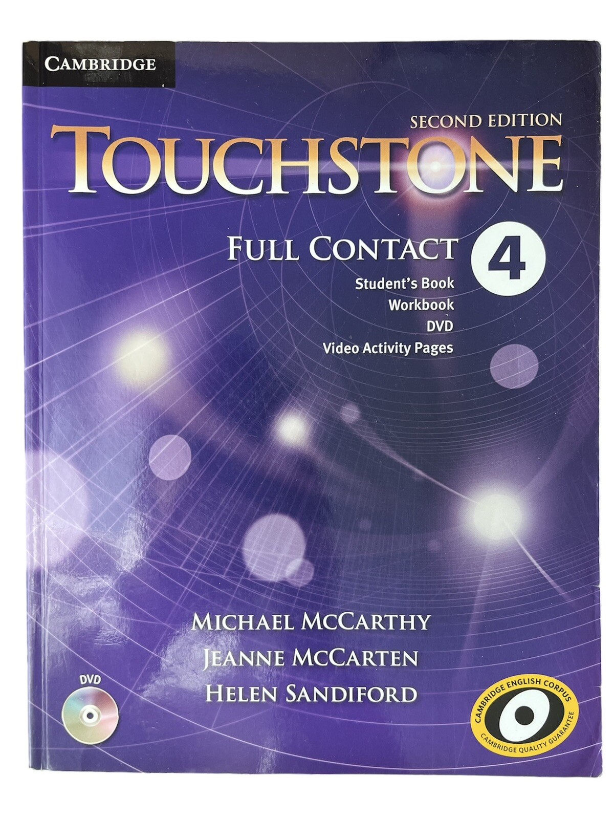 Touchstone 2nd Edition Full Contact Level 4 Michael McCarthy/ESL learning book