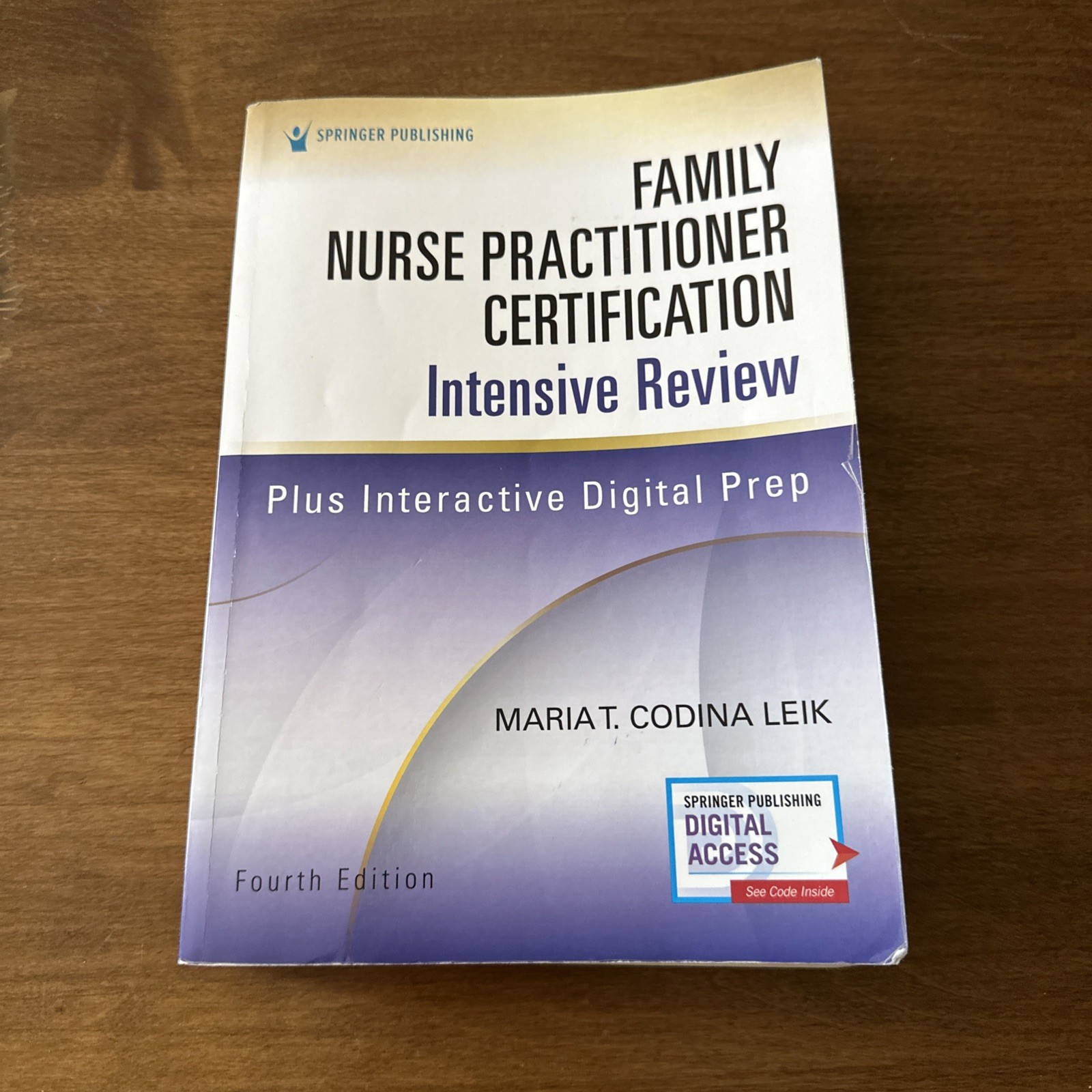 Family Nurse Practitioner – Paperback, by Codina Leik MSN – PROMPT SHIPPING