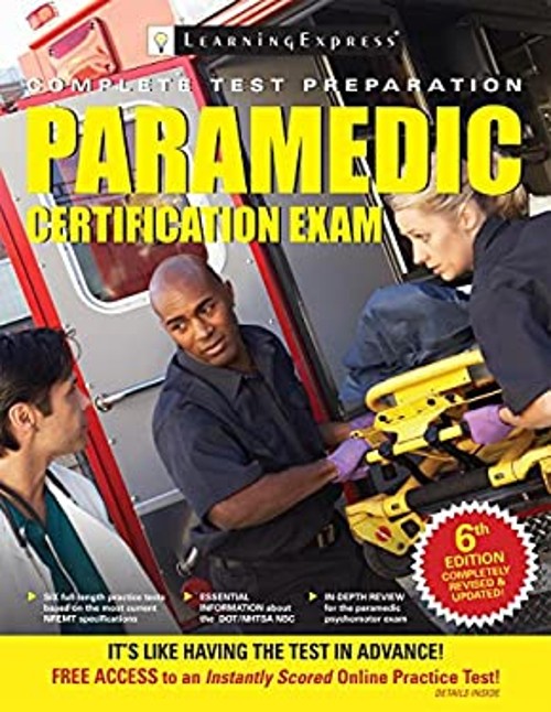 Paramedic Certification Exam Paperback LearningExpress Staff