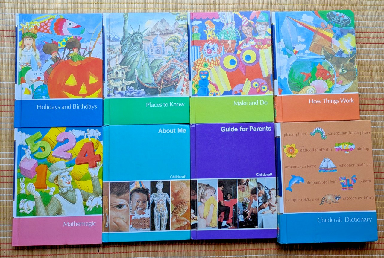 Childcraft How and Why Library, Complete 15 Volumes + Childcraft Dictionary, VGC
