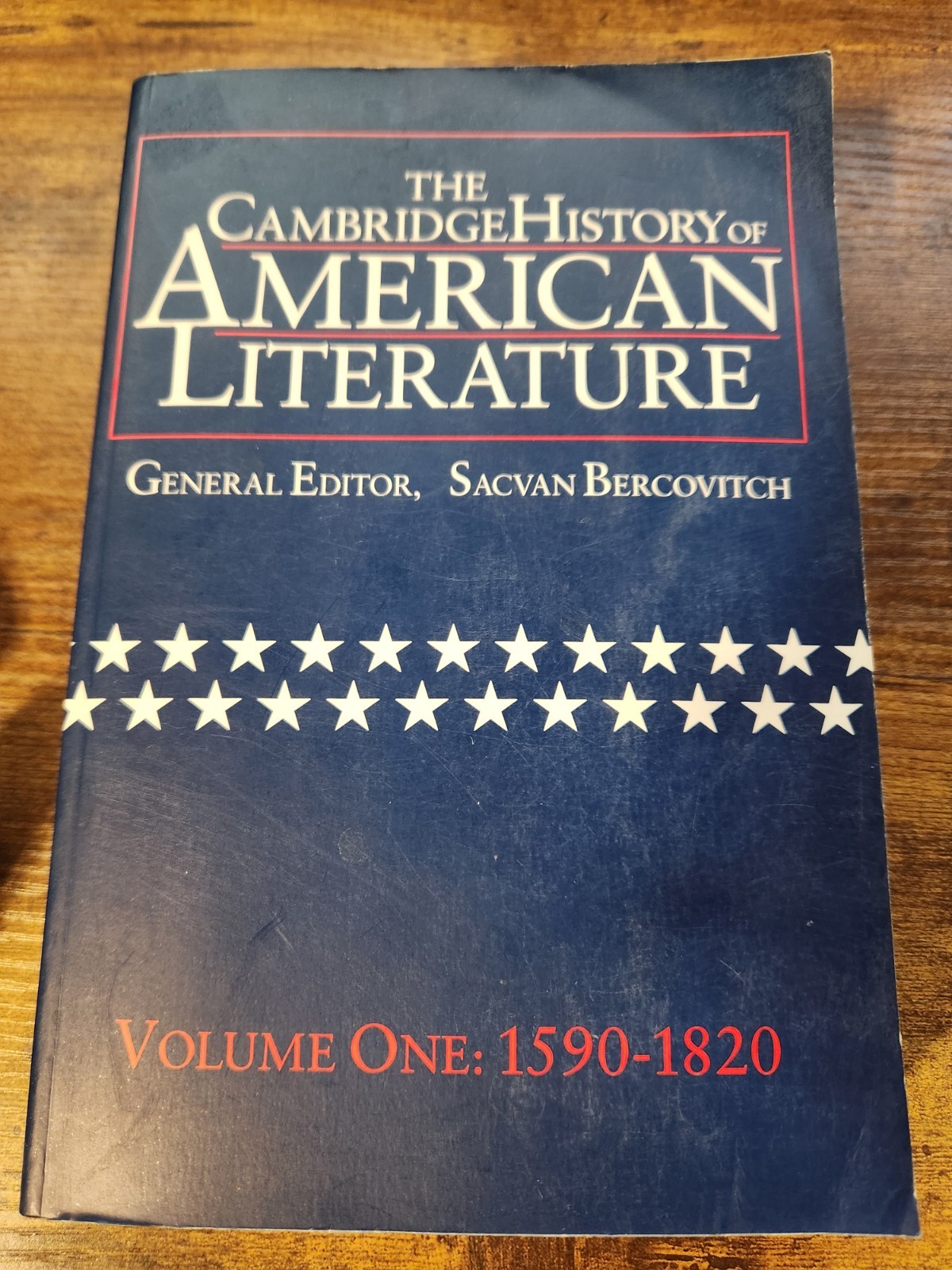 The Cambridge History of American Literature: Volume 1, 1590-1820 by Bercovitch