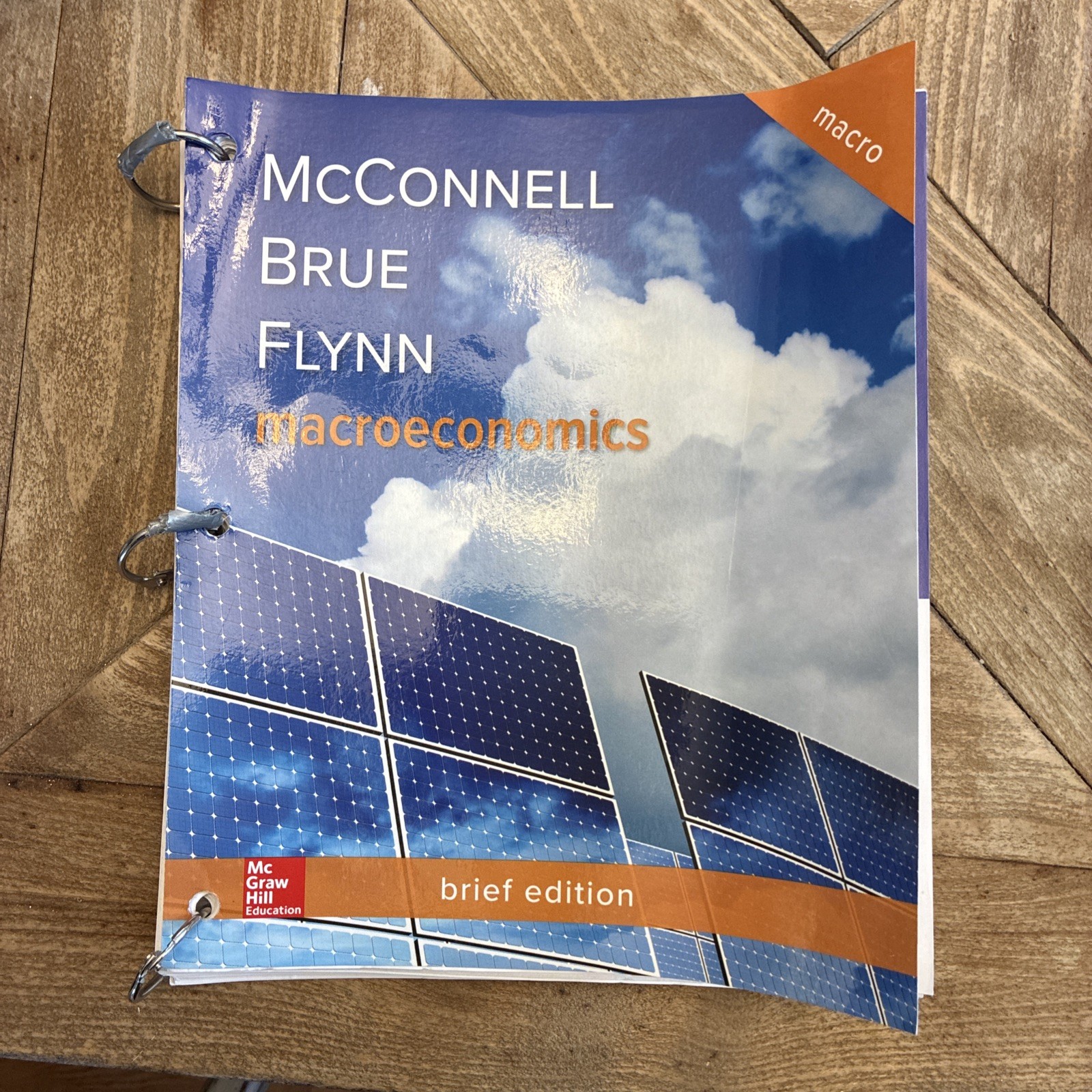 Macroeconomics, Brief Edition, 3rd Edition by McConnell Brue & Flynn Loose Leaf!