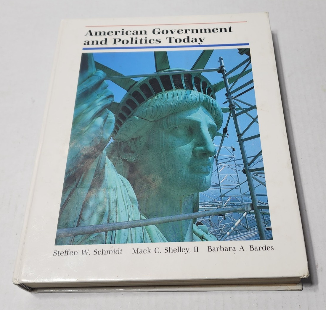 American Government and Politics Today West Publishing Company 1st Reprint 1985