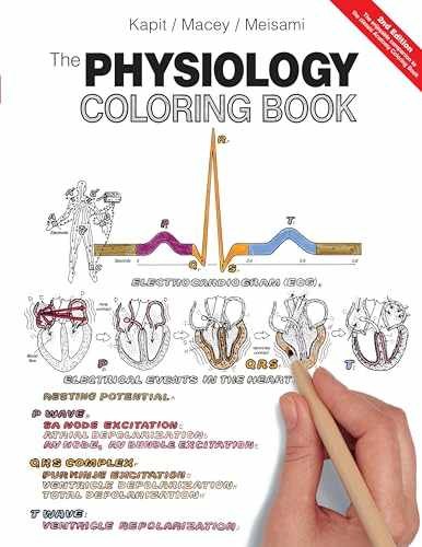 Physiology Coloring Book, The – Paperback, by Kapit Wynn; Macey – Very Good o